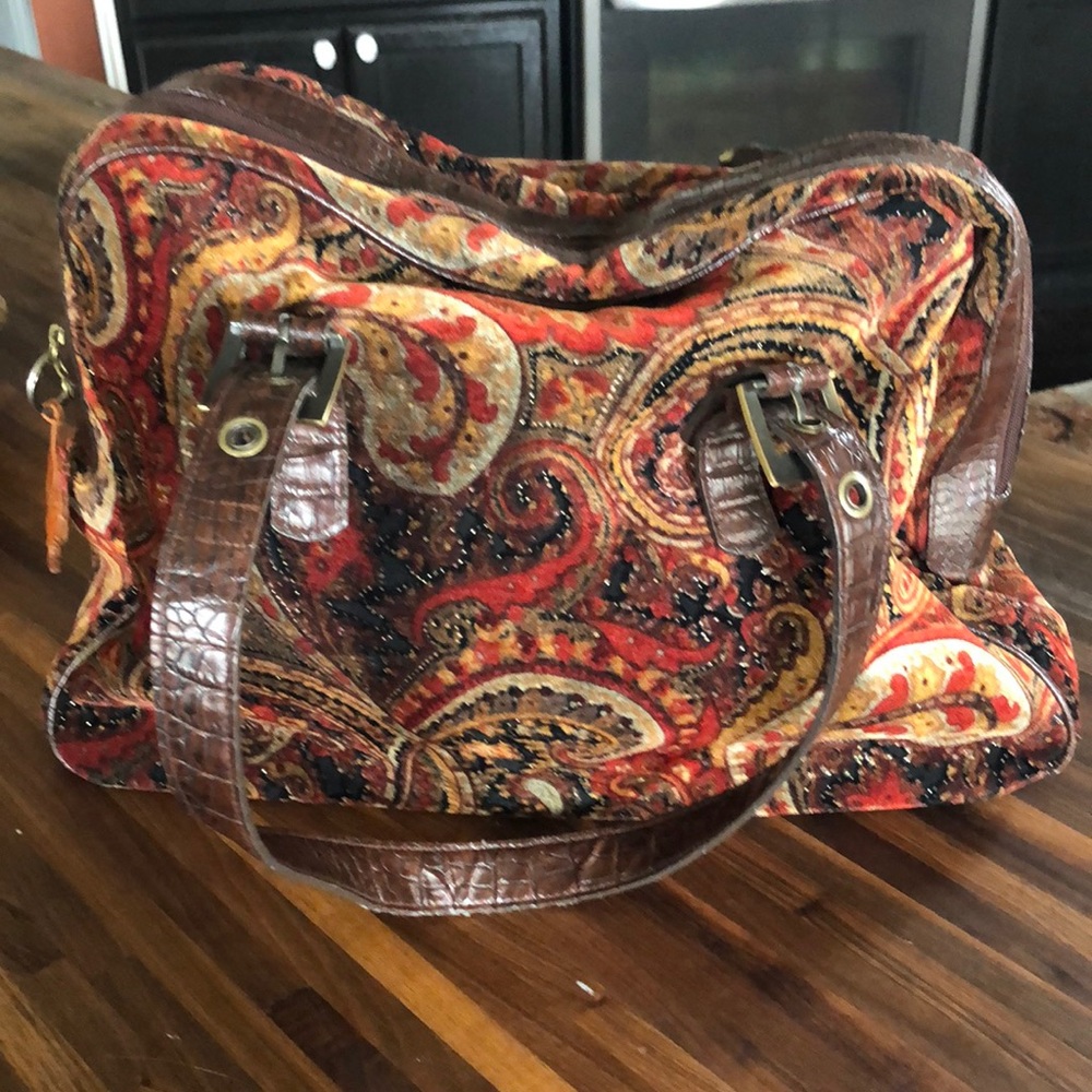 Boho carpet bag